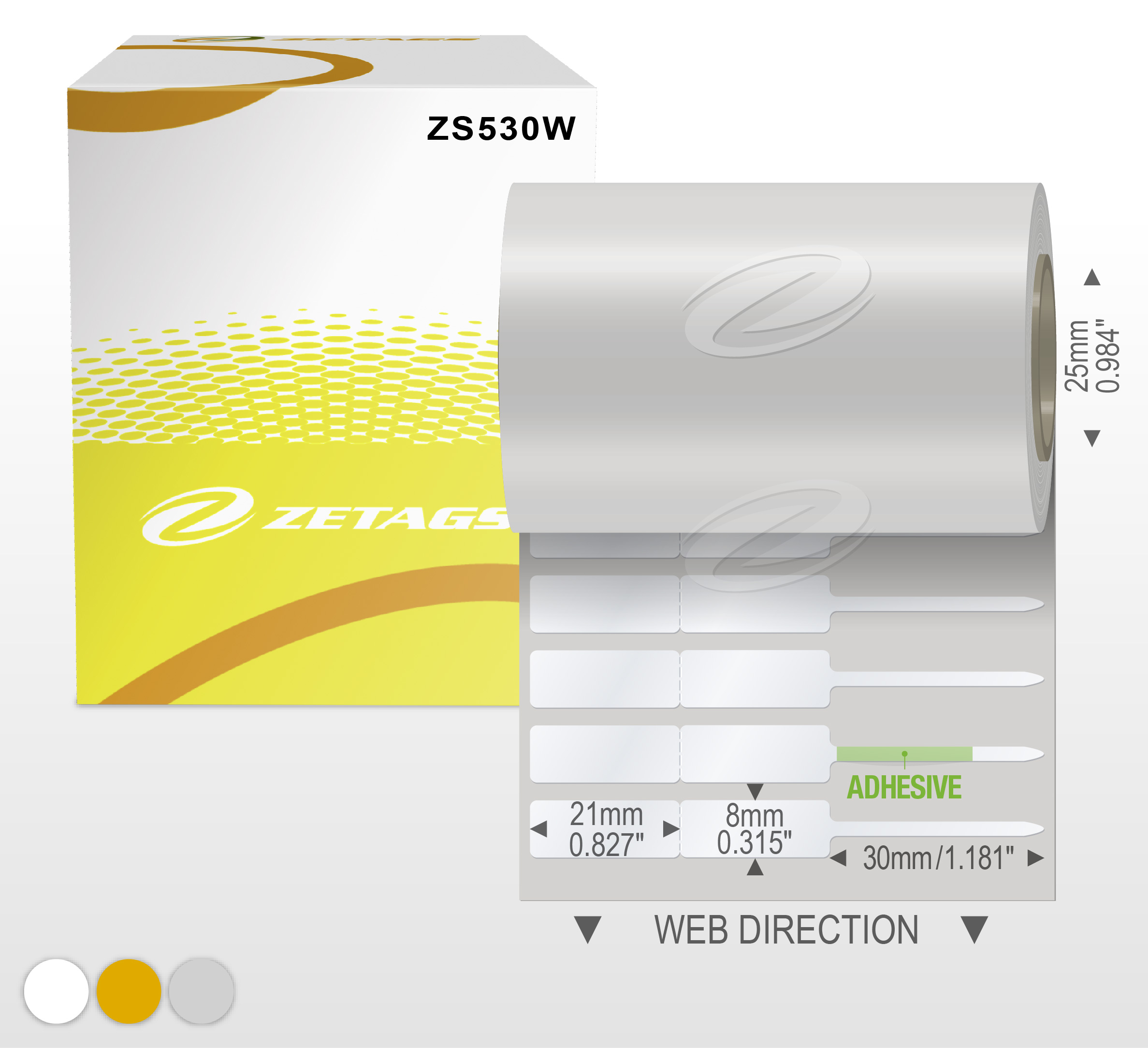 ZETAGS Z-530-JEWELLERY TAGS