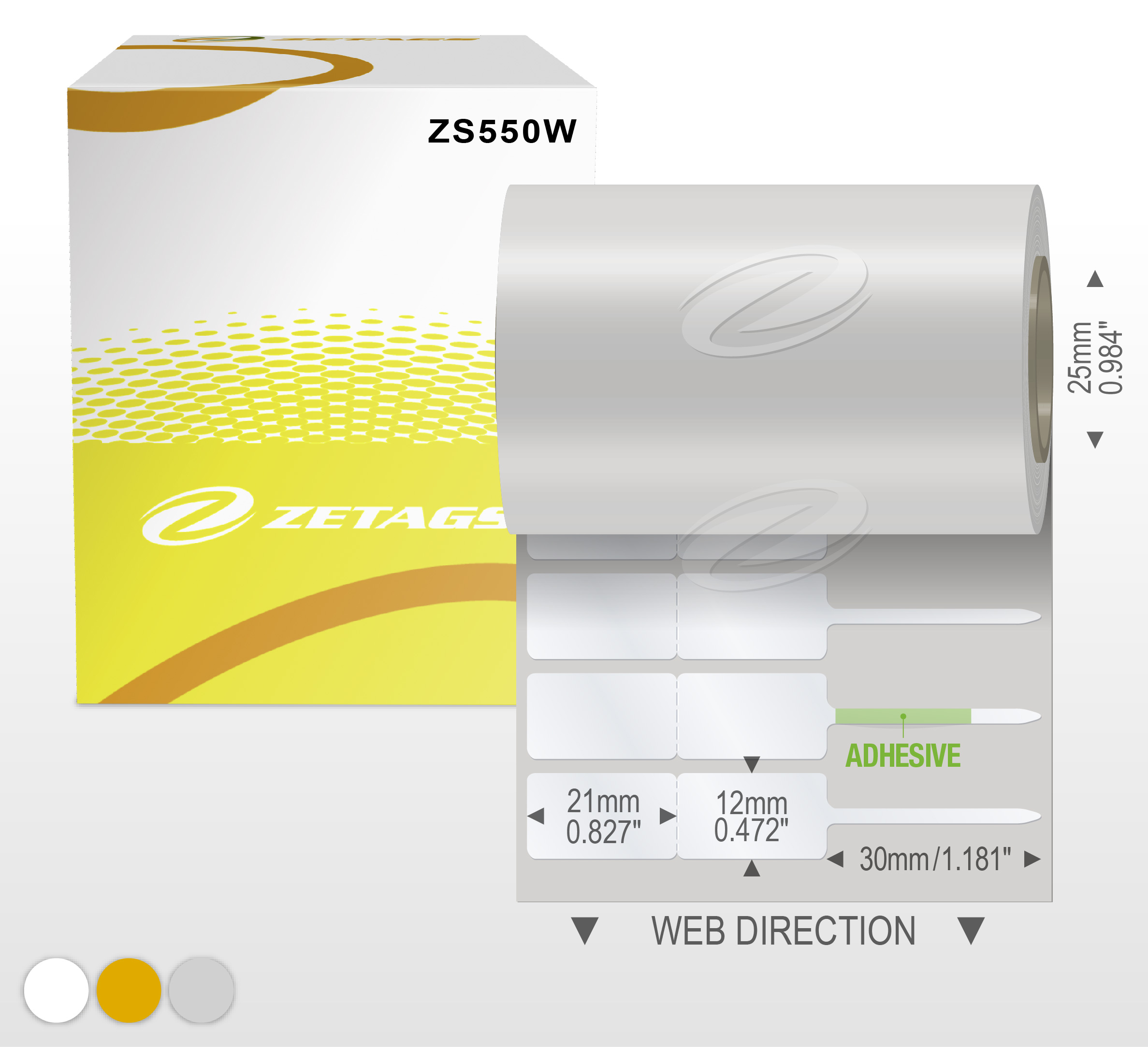 ZETAGS Z-550-JEWELLERY TAGS