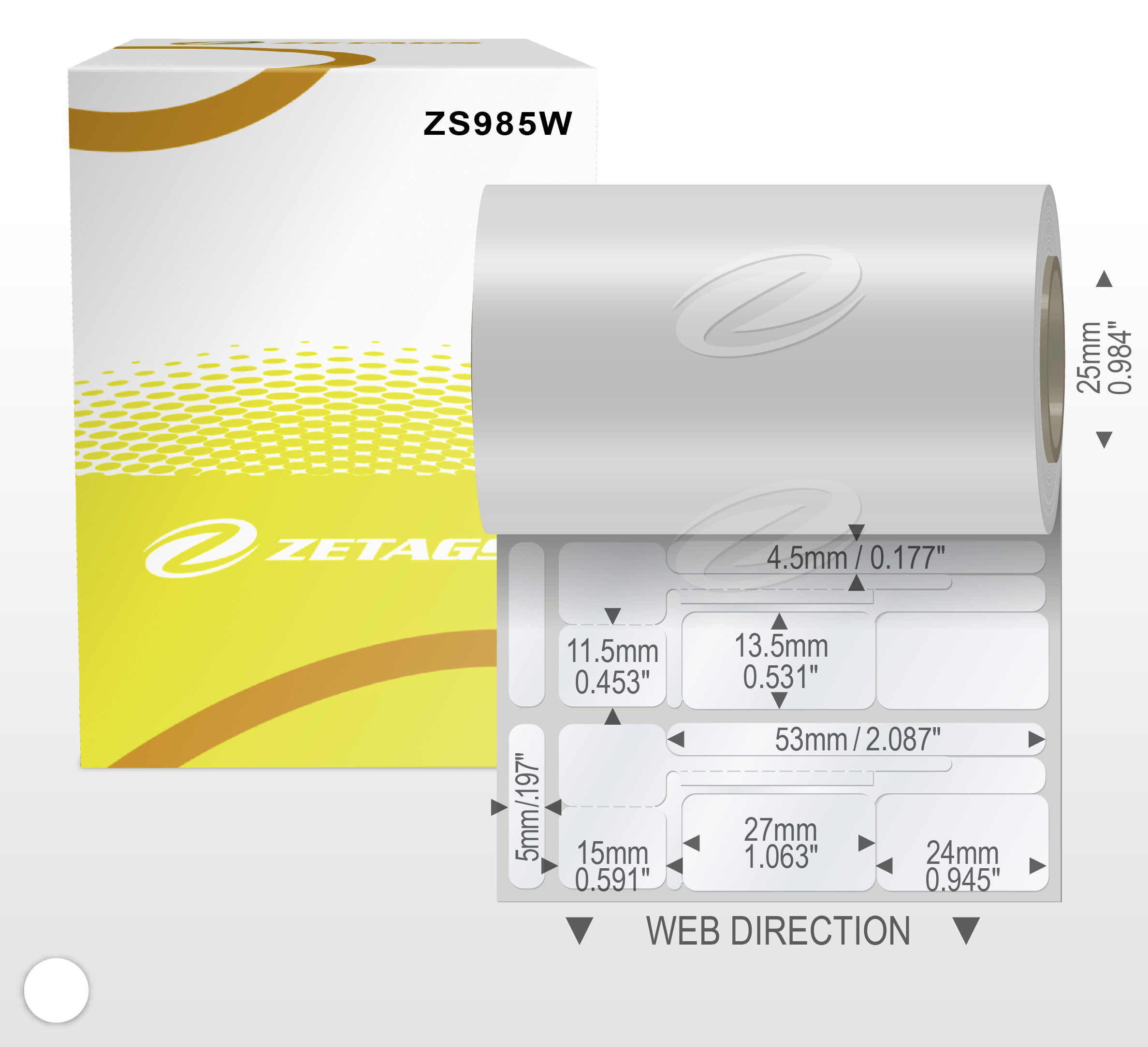 ZETAGS Z-985-JEWELLERY TAGS