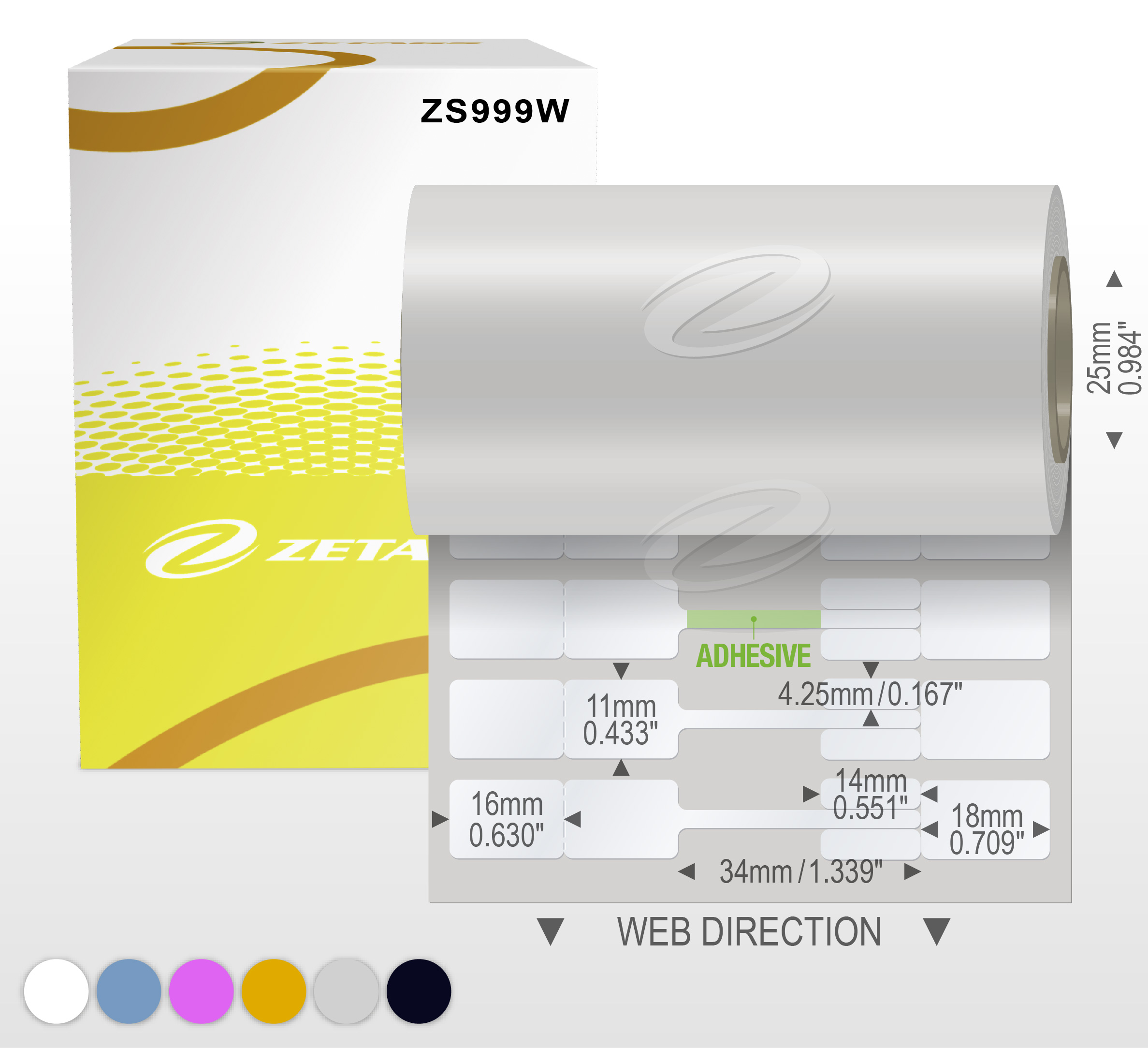 ZETAGS Z-999 JEWELLERY TAGS